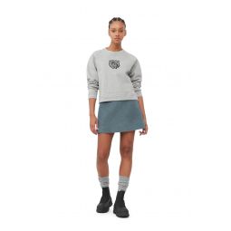 Grey Isoli Raglan Solid Sweatshirt