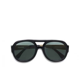 Black Chunky Aviator Sunglasses