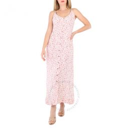 Ladies Printed Georgette Loose Fit Dress, Brand Size 40 (US Size 6)