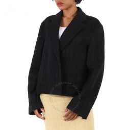 Black Ventura Blazer Jacket, Brand Size 42 (US Size 10)