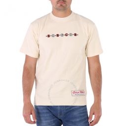 Mens Whitecup SOS Logo Print Regular T-shirt, Size Small