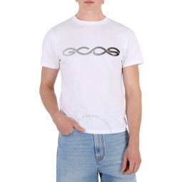 Reflective Logo Regular Cotton T-Shirt, Size X-Large