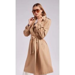 Danielle Trench Coat - Taupe