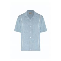 Nube Shirt - Light Blue/Ivory