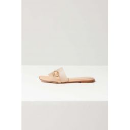 FLAT SLIPPERS - Nude