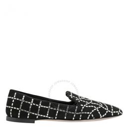 Ladies Kandaste Black Loafer, Brand Size 35 ( US Size 5 )