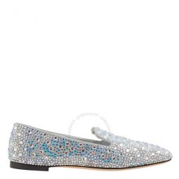 Ladies Lumineux Embellished Loafers, Brand Size 35 ( US Size 5 )