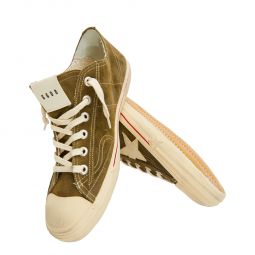 Deluxe Brand V Star Suede Sneakers - Brown