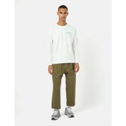 Loose Tapered Pant Organic Twill - Olive Green