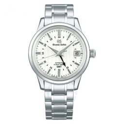 Elegance Hi-Beat 36000 GMT Automatic White Dial Watch