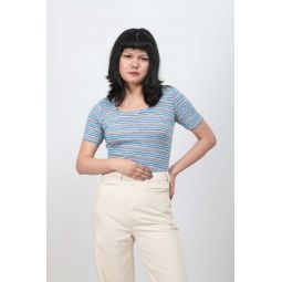 Darcy Tee - Bitossi Stripe