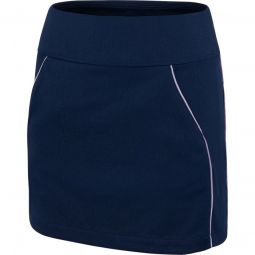 Greg Norman Womens Maverick 16 Inch Pull-On Flounce Golf Skort