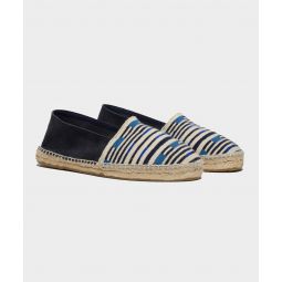 Guanabana Patterned Espadrille in Lagoon