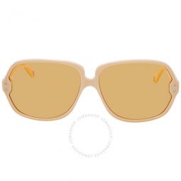 Yellow Square Mens Sunglasses