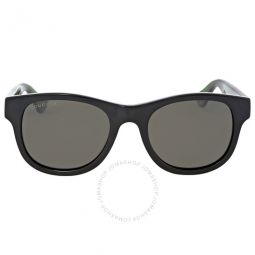 Polarized Grey Square Mens Sunglasses GG0003S 006 52