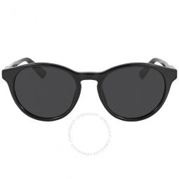 Grey Round Mens Sunglasses