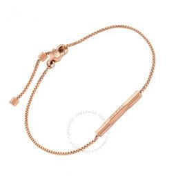 Link to Love Bracelet with Bar in Rose Gold