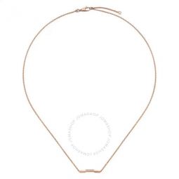 Link to Love Necklace with Bar in Rose Gold
