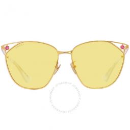 Yellow Cat Eye Ladies Sunglasses