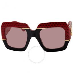 Open Box - Pink Square Sunglasses