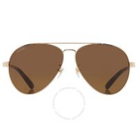 Brown Pilot Mens Sunglasses