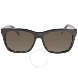 Brown Rectangular Mens Sunglasses GG0449S00156