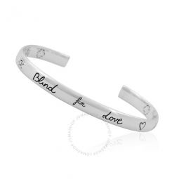 Blind For Love Bracelet In Silver, Size 17