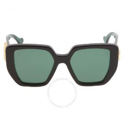 Green Geometric Ladies Sunglasses