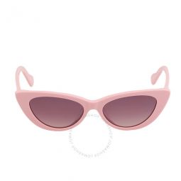 Brown Mirror Cat Eye Girls Sunglasses