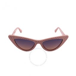 Gradient Smoke Cat Eye Ladies Sunglasses