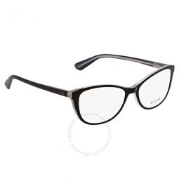 Black Oval Ladies Eyeglasses