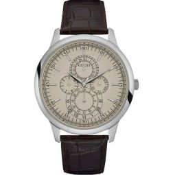 Classic Grey Dial Mens Watch