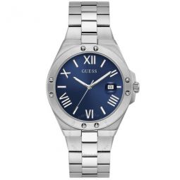 Classic Blue Dial Mens Watch