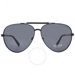 Polarized Smoke Pilot Unisex Sunglasses