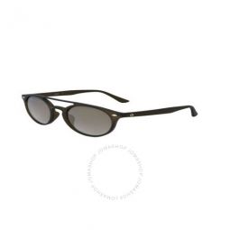Brown Oval Unisex Sunglasses