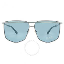 Blue Geometric Ladies Sunglasses