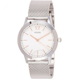 Classic White Dial Mens Watch