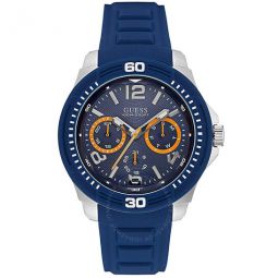 Classic Blue Dial Mens Watch