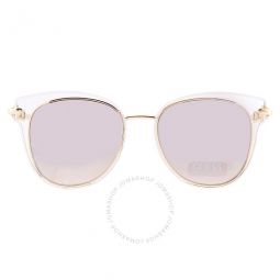 Silver Cat Eye Ladies Sunglasses