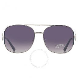 Smoke Mirror Pilot Ladies Sunglasses