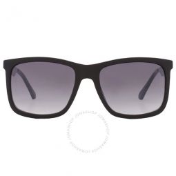Gradient Smoke Square Mens Sunglasses