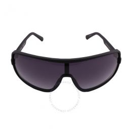 Smoke Gradient Shield Mens Sunglasses