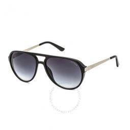 Smoke Gradient Pilot Mens Sunglasses