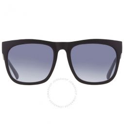 Blue Gradient Square Mens Sunglasses