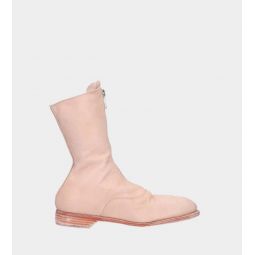 Front Zip Boot - Pink