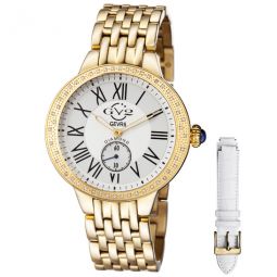Astor Gold-tone Diamond Bezel Quartz Ladies Watch