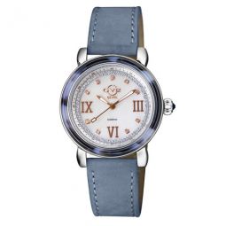 Marsala Tortoise Diamond Mother of Pearl Dial Ladies Watch