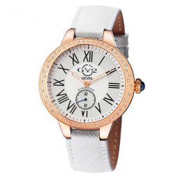 Astor Quartz White Dial Ladies Watch