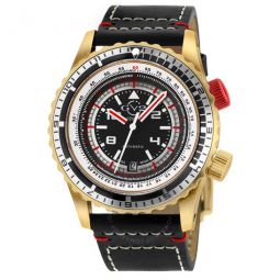 Contasecondi Automatic Black Dial Mens Watch