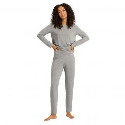 HANRO Natural Elegance Long Sleeve Pajama Set